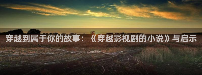 爱丫爱丫电视剧免费观看超清：穿越到属于你的故事：《穿越影视剧的小说》与启示